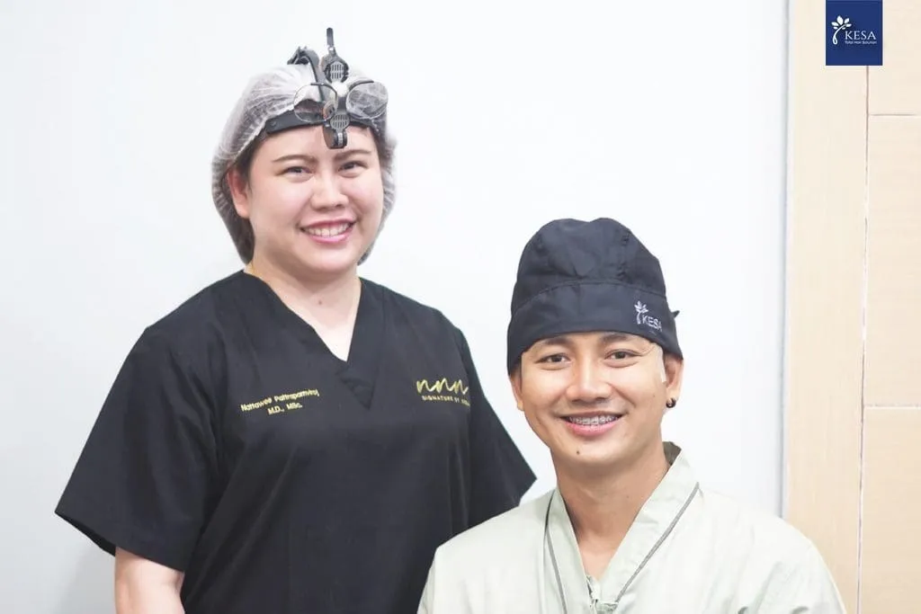 ก้อง ละเมอ เกศา คลินิก - kesa hair clinic