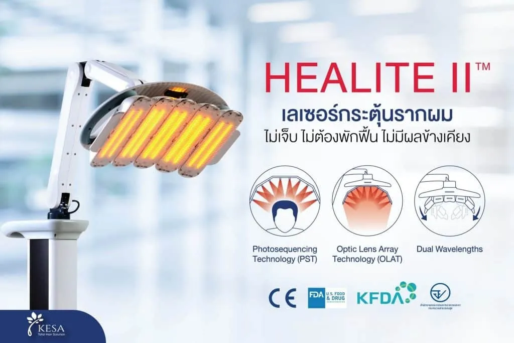 HEALITE II เกศา คลินิก - kesa hair clinic