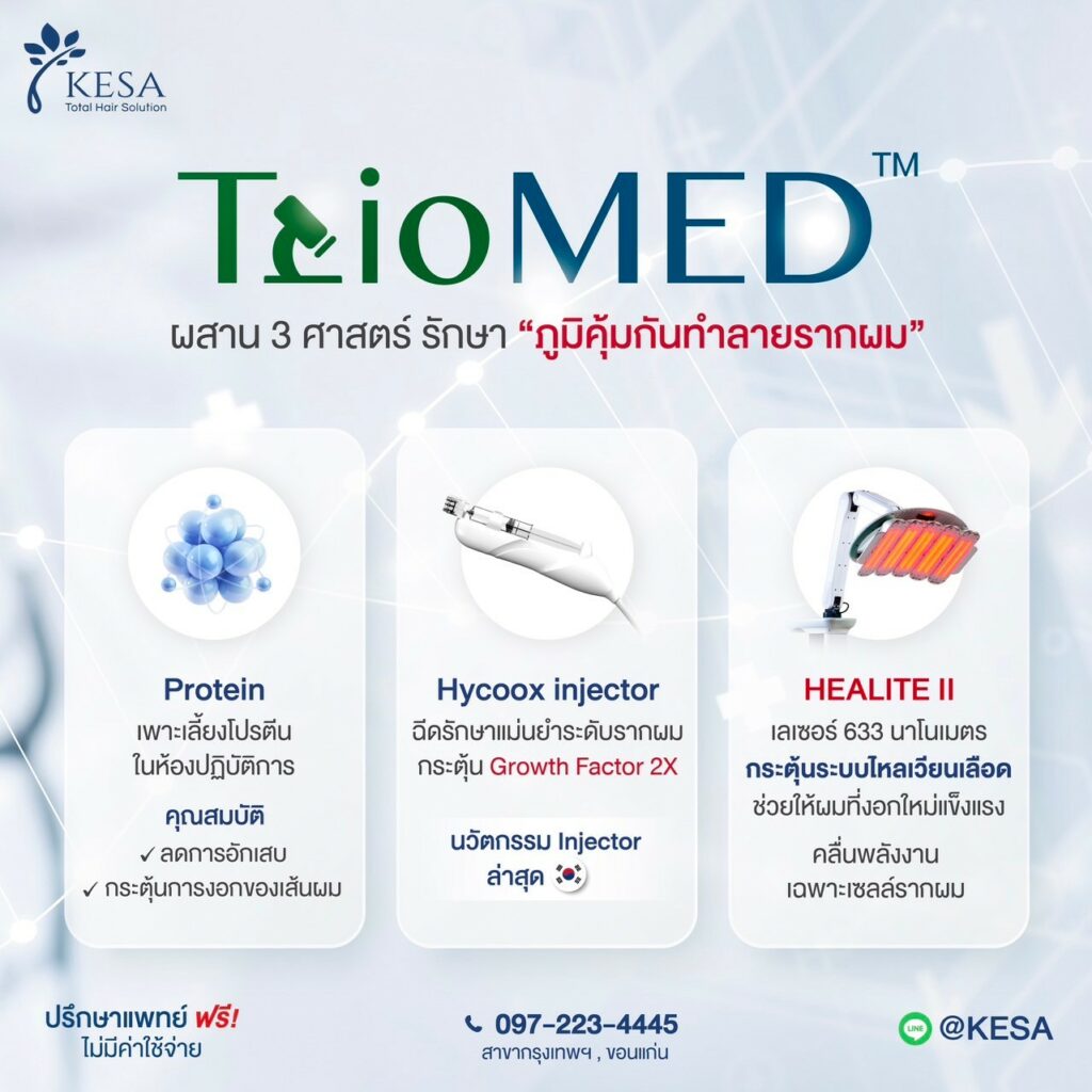 triomed เกศา คลินิก - kesa hair clinic เกศา คลินิก - kesa hair clinic
